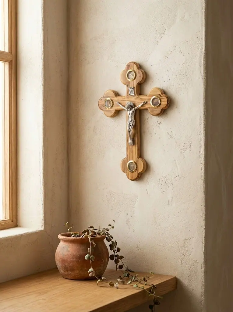 Greek Orthodox Cross – Blessed in Jerusalem