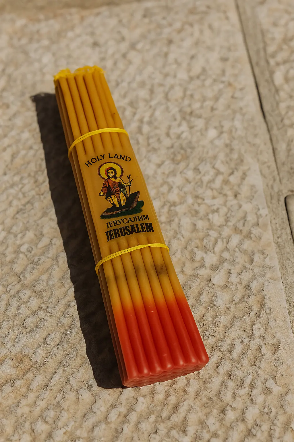 Holy Fire Candles from Jerusalem – 33 Candles, Lighting Ceremony, Video, and Delivery