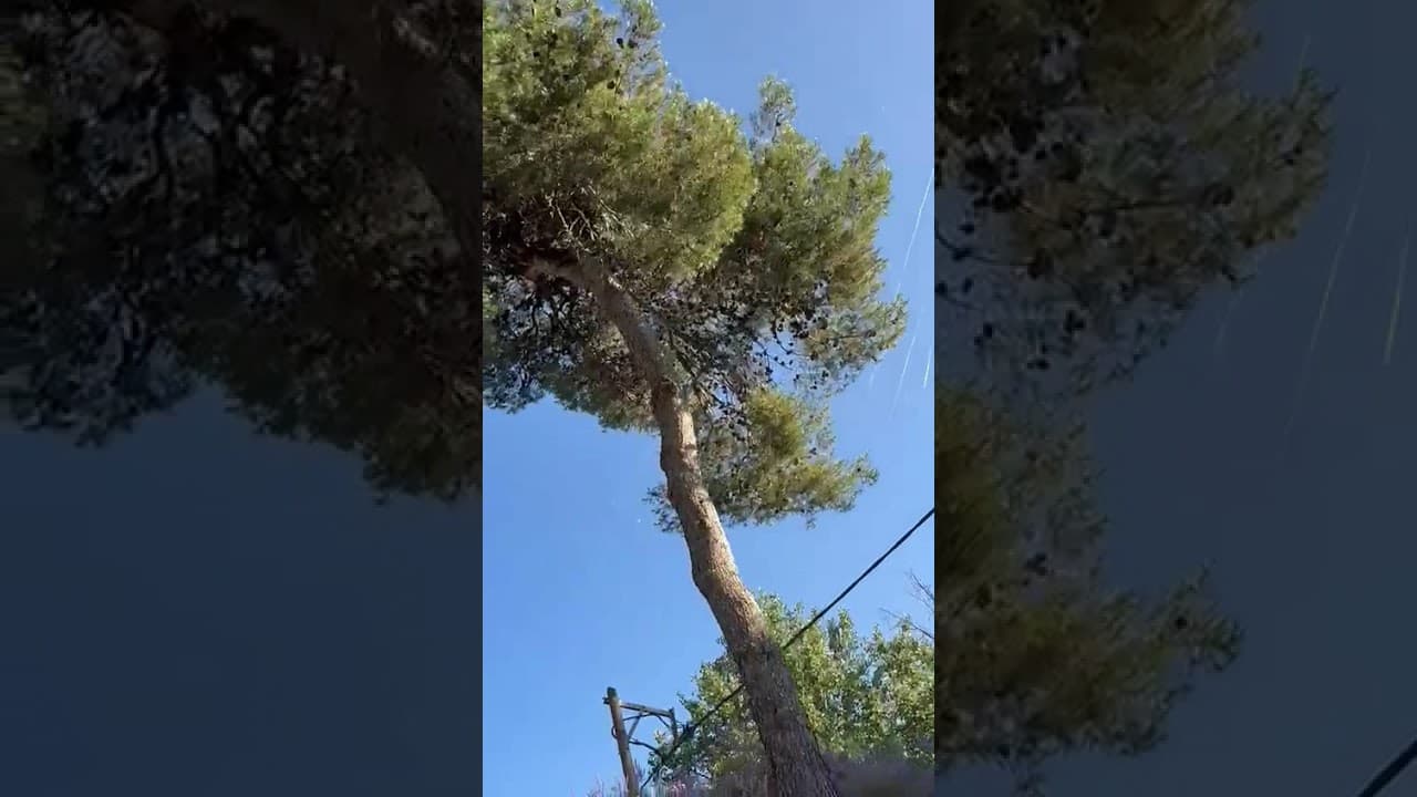 Iranian missiles over the holy city of Jerusalem #israel #iran #jerusalem #ישראל