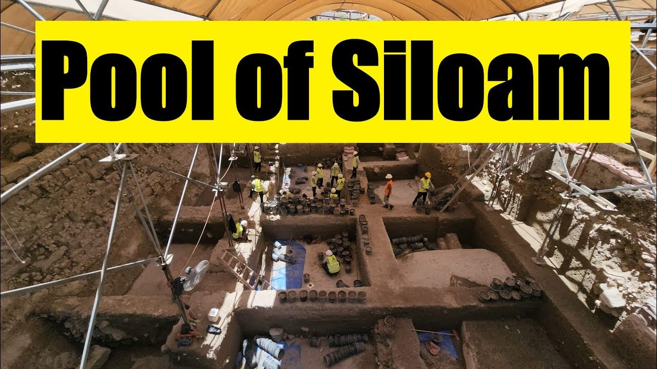 The Pool of Siloam Excavation in Jerusalem – Then This Japanese Choir Began to Sing